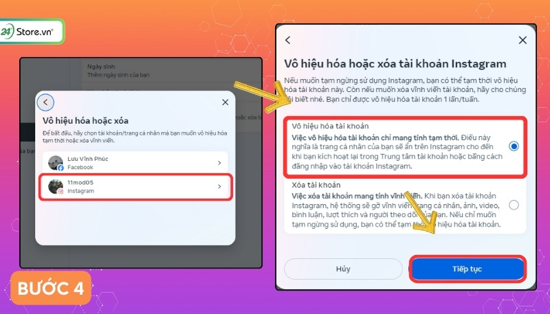 ứng dụng instagram trên điện thoại