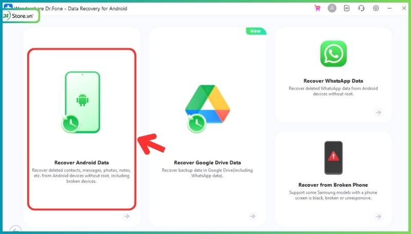 Phần mềm khôi phục tin nhắn đã xóa vĩnh viễn trên Messenger bằng điện thoại