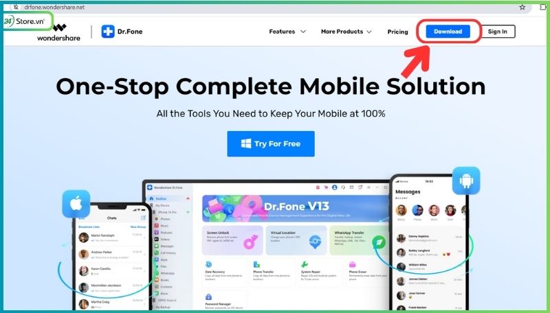 Xem lại, khôi phục tin nhắn đã xóa Messenger bằng phần mềm thứ ba
