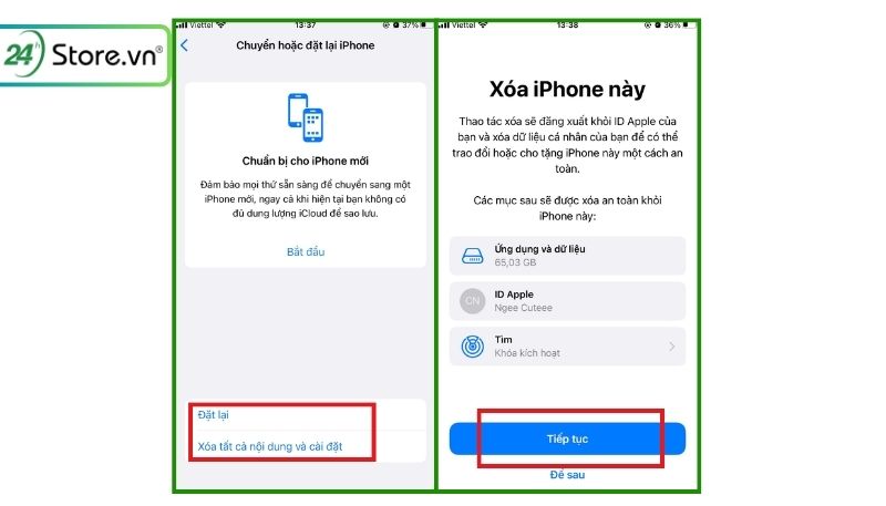 Kiểm tra iPhone chính hãng bằng iCloud