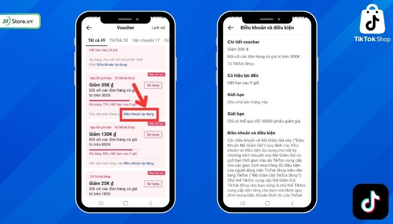 Tại sao không lấy được mã giảm giá trên TikTok?