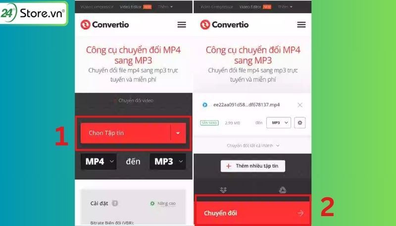 Cách lấy nhạc TikTok làm nhạc chuông bằng convertio