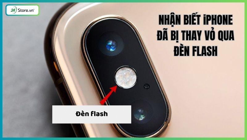 Cách nhận biết iPhone bị thay camera