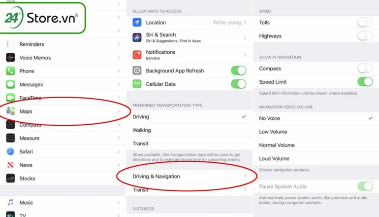 cai-dat-ban-do-tren-iphone