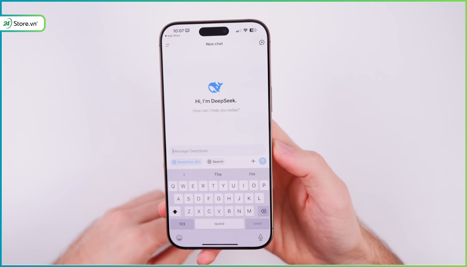 Cách sử dụng DeepSeek AI trên điện thoại