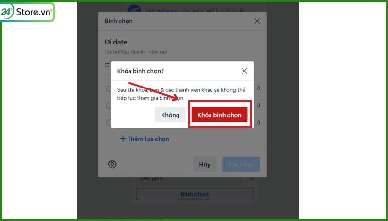 cách tạo bình chọn trên zalo bằng máy tính