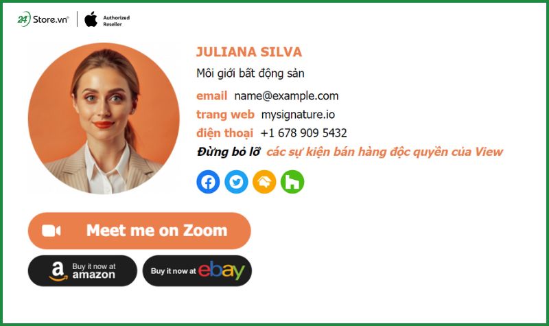 mẫu chữ ký gmail đẹp nhất cho cá nhân