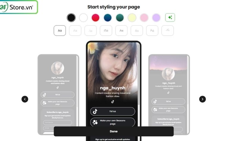 cách gắn link bio trên tiktok free