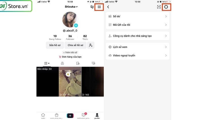gắn link bio trên tiktok nhanh