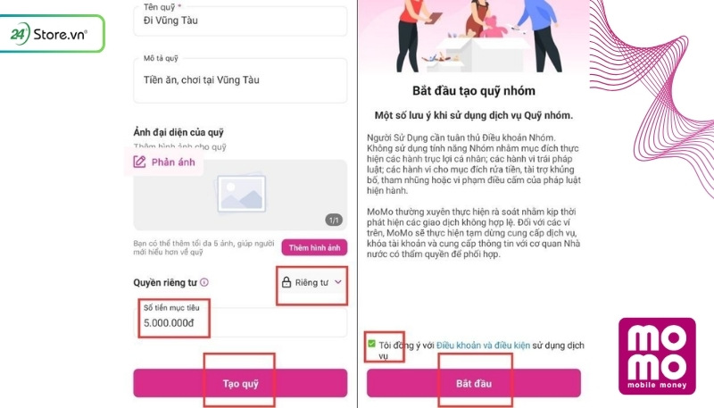 Cách tạo quỹ nhóm trên MoMo cùng bạn bè siêu tiện lợi