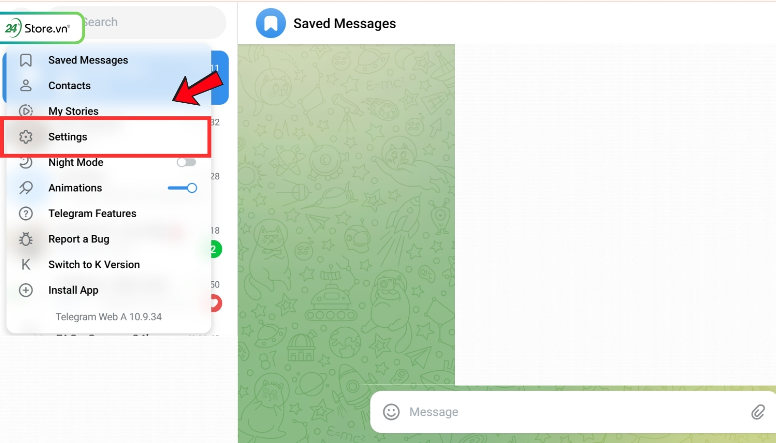 Cách tắt chế độ online trên Telegram