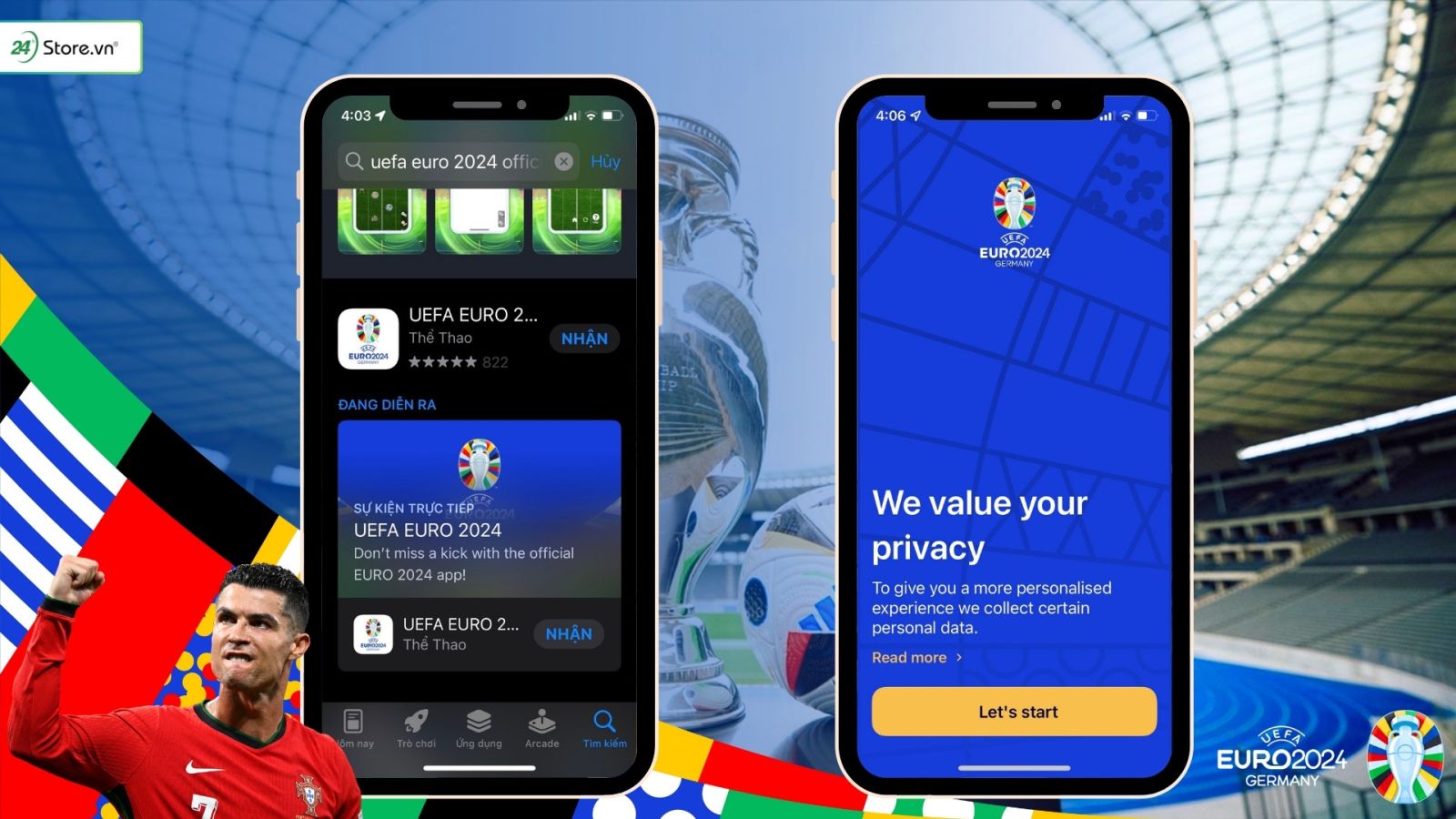 cách thêm lịch Euro 2024 trên iPhone