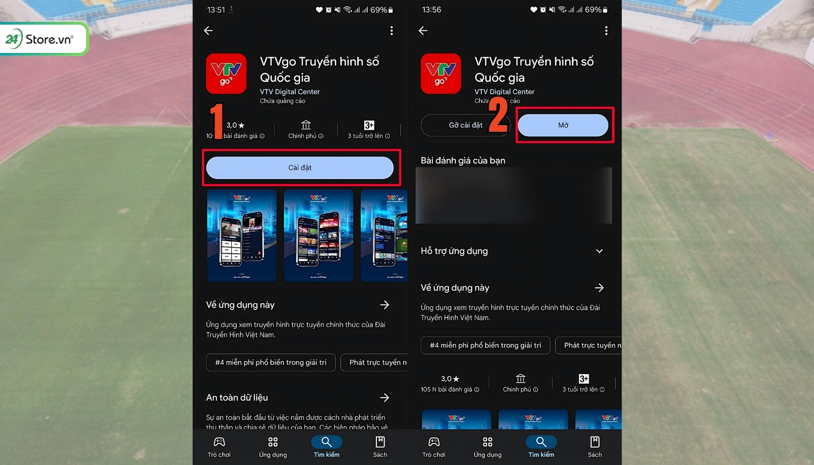 Trực tiếp AFF Cup hôm nay trên VTVGo