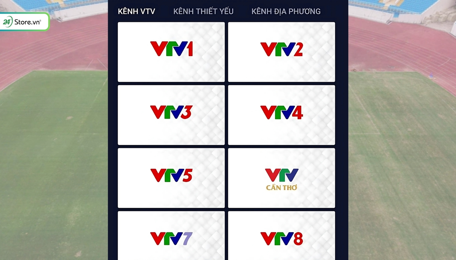 Trực tiếp đá banh AFF Cup VTV2, VTV6