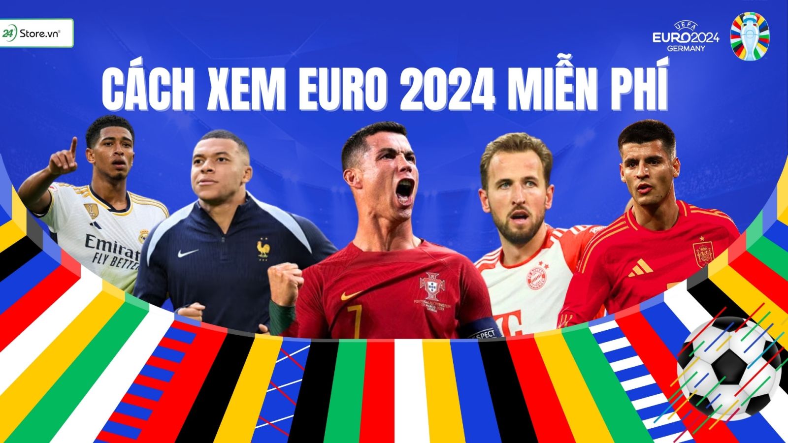 cách xem euro 2024 miễn phí
