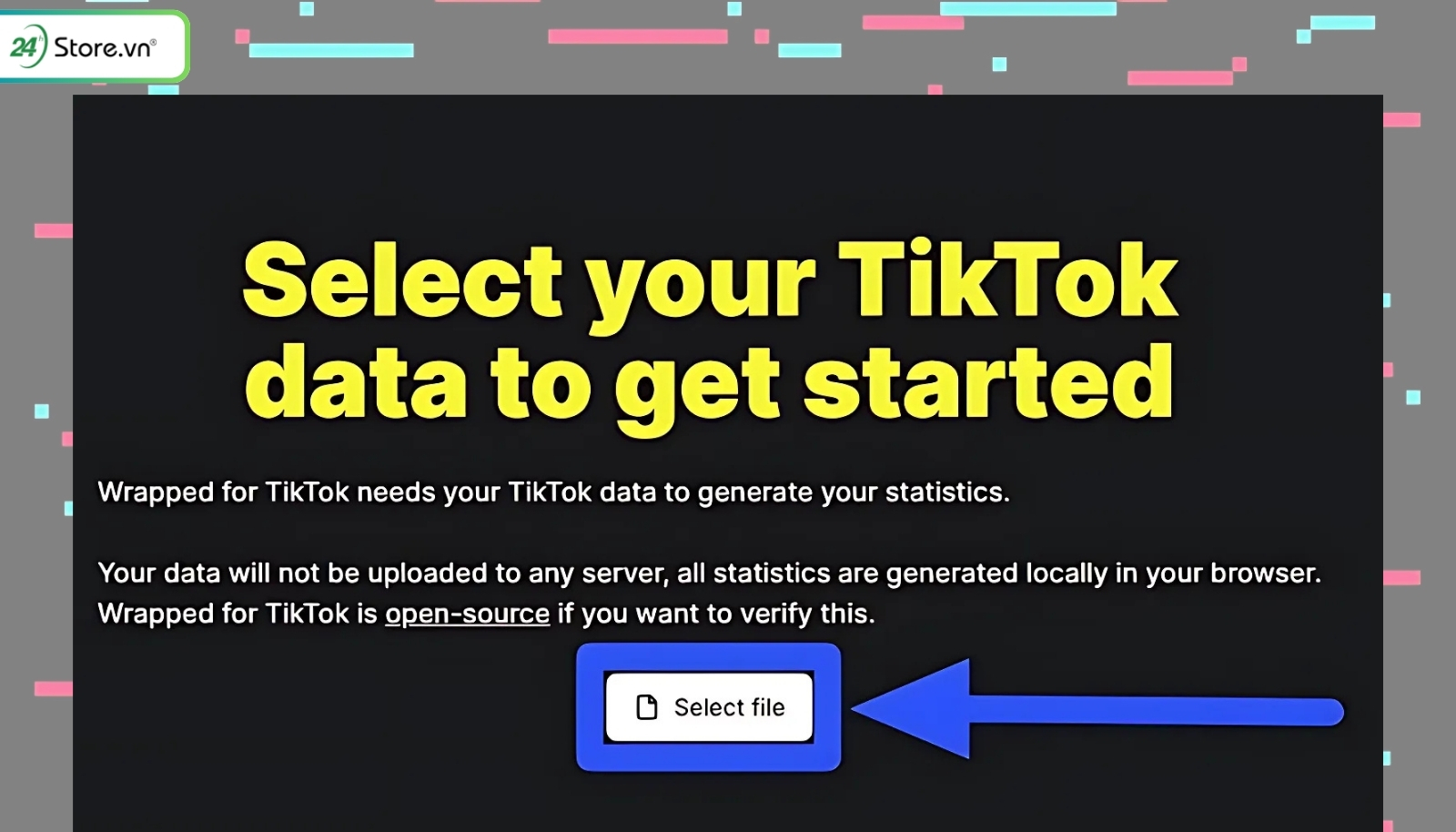 Cách xem Tiktok Wrapped 2024 trên máy tính