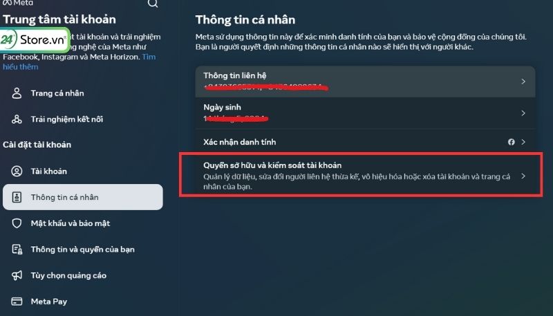 xóa tài khoản facebook cá nhân vĩnh viễn