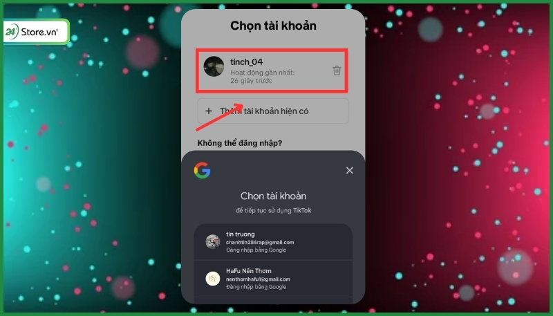 khôi phục tài khoản TikTok 