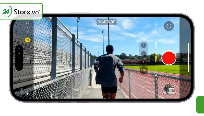 Cấu hình iPhone 15 Plus mạnh mẽ giúp quay video chuyên nghiệp