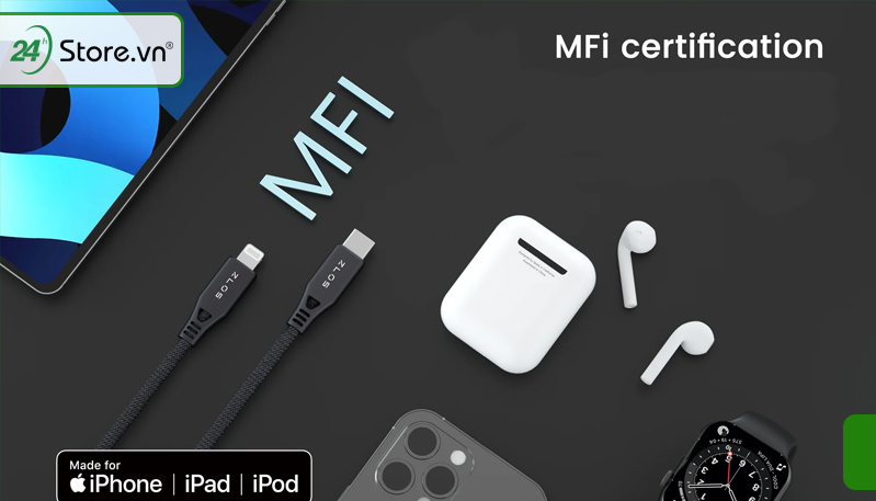 chứng nhận MFi sạc Apple