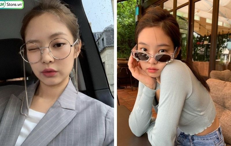 chụp ảnh selfie cùng mắt kính