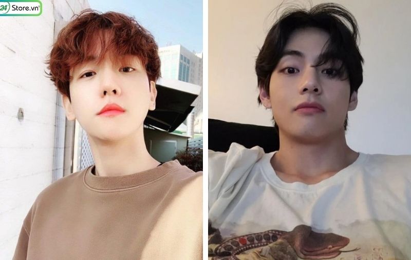 chụp ảnh selfie từ dưới lên của khuôn mặt
