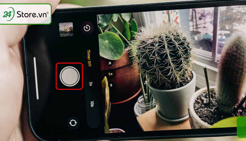 Chụp ảnh liên tục bằng ứng dụng Camera trên iPhone