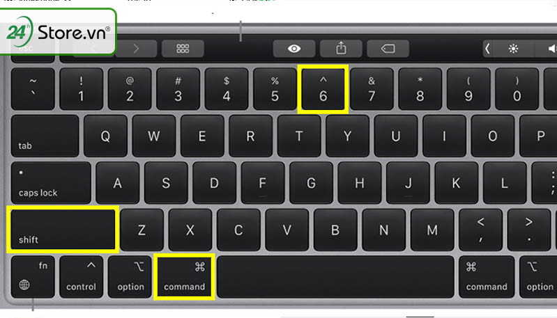 Chụp Touch Bar