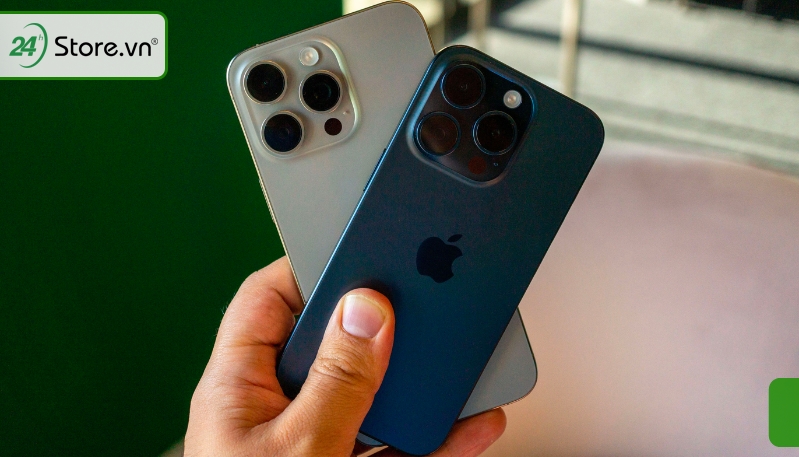 Nên chọn iPhone 15 Pro hay 15 Promax cũ