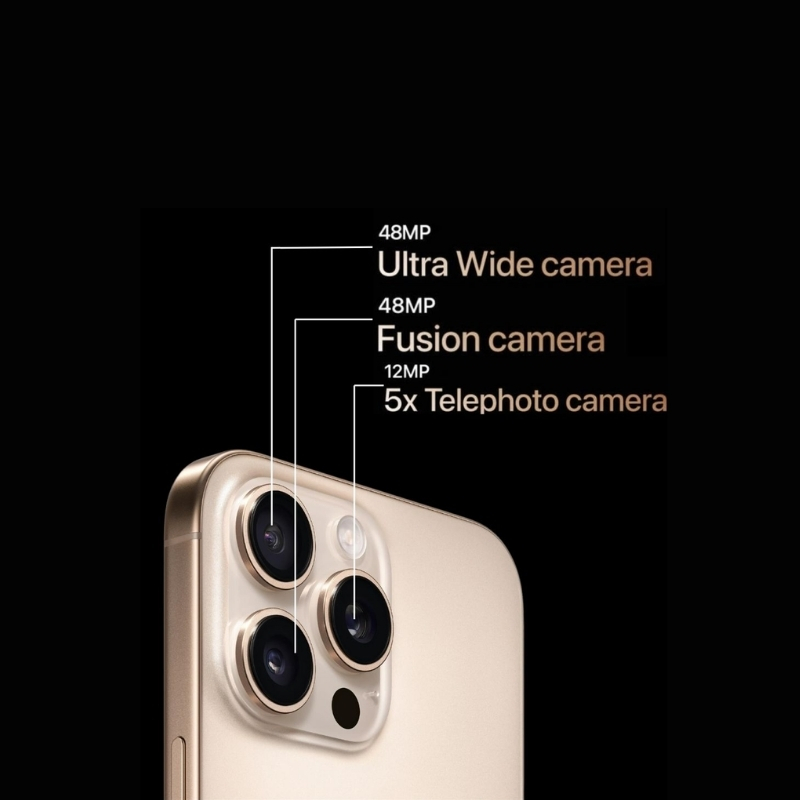 camera iphone 16 pro max nâng cấp vượt trội