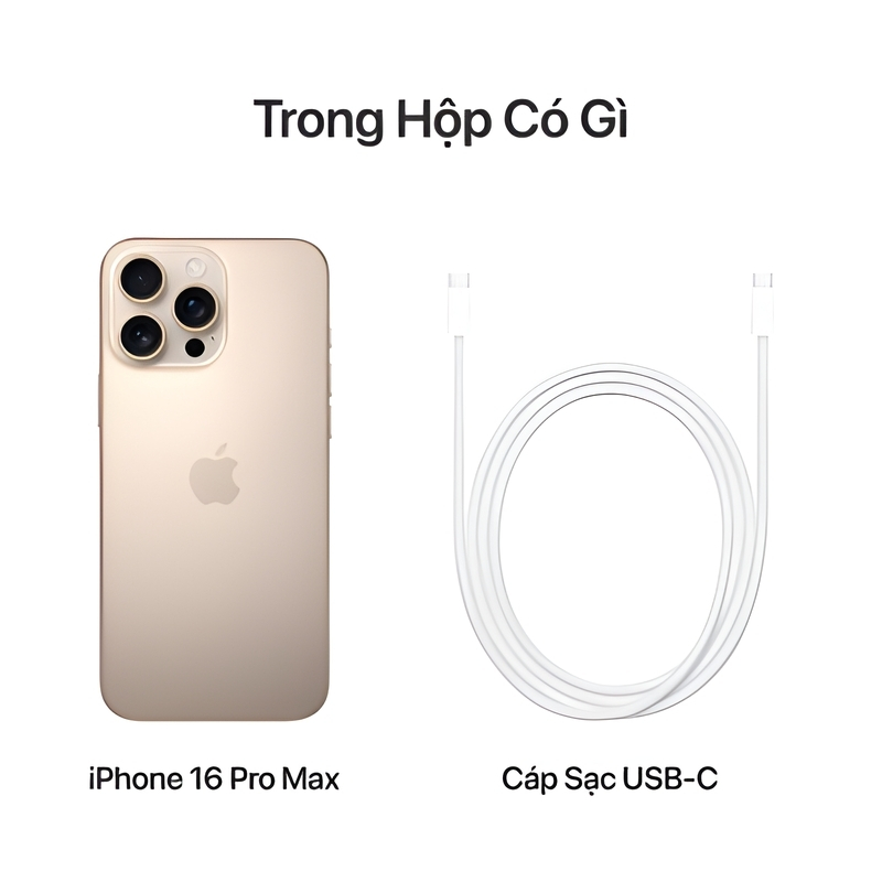nên mua iphone 16 pro max sạc type c