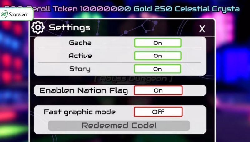 cách nhập code anime world tower defense