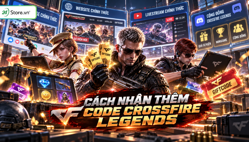Code Crossfire Legends mới nhất