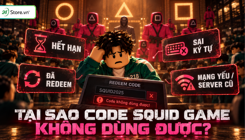 Code Squid Game mới nhất