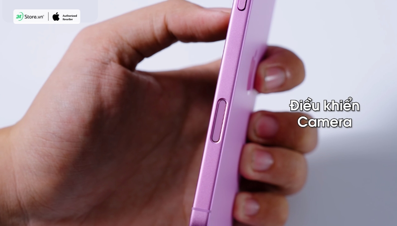 đánh giá điều khiển camera iphone 16 plus