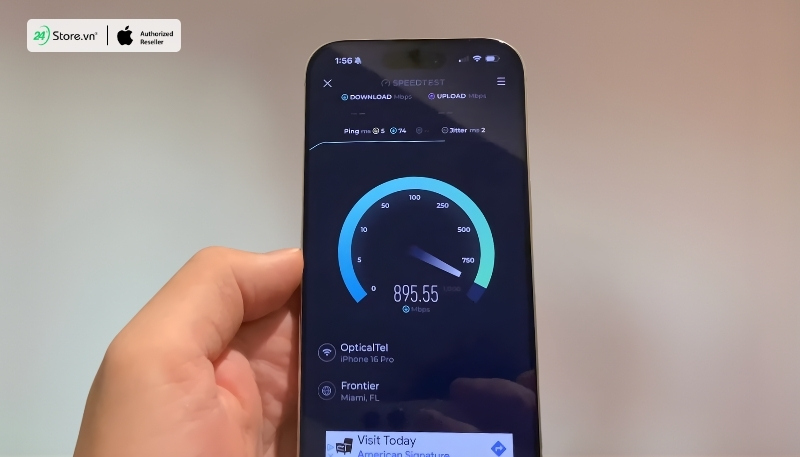 Đánh giá kết nối iPhone 16 Plus