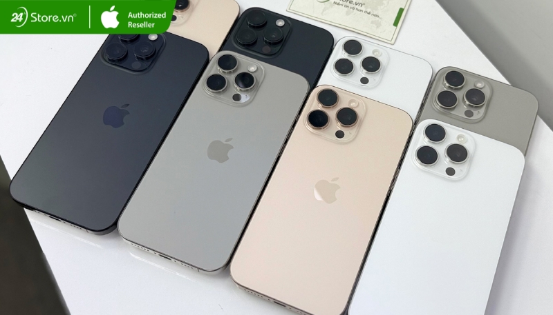 đánh giá các màu iphone 16 pro max