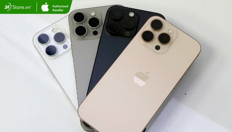review màu sắc iphone 16 pro max