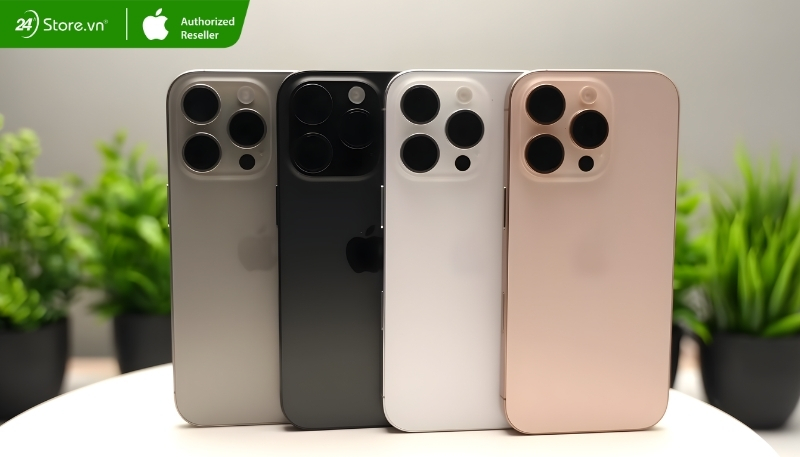 iphone 16 pro max có bao nhiêu màu