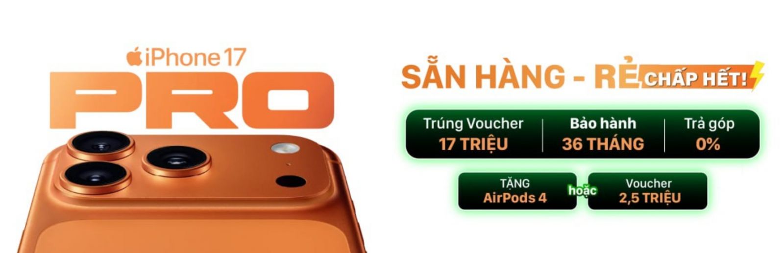 iphone 17 pro max tại 24hstore