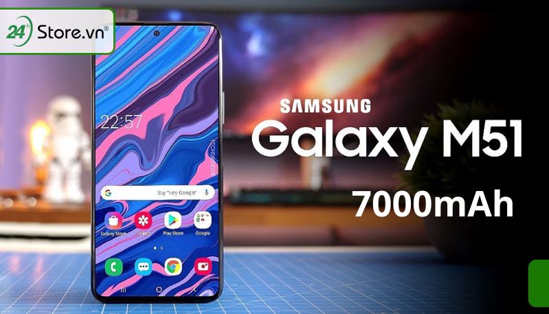 Điện thoại pin trâu Samsung Galaxy M51