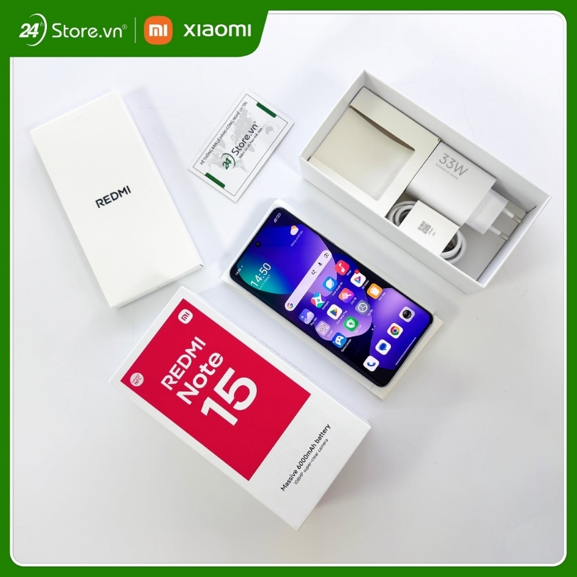 điện thoại xiaomi dưới 5 triệu - redmi note 15