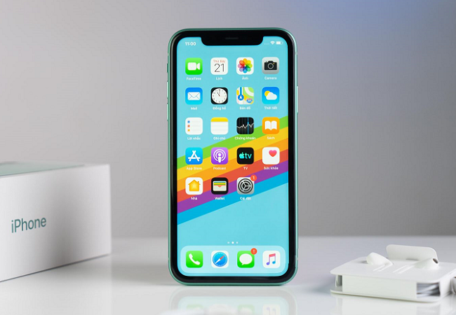 độ nhạy cảm ứng trên iphone