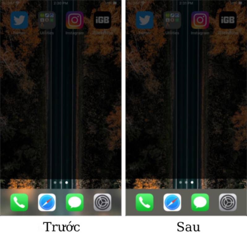 truoc va sau khi doi mau
