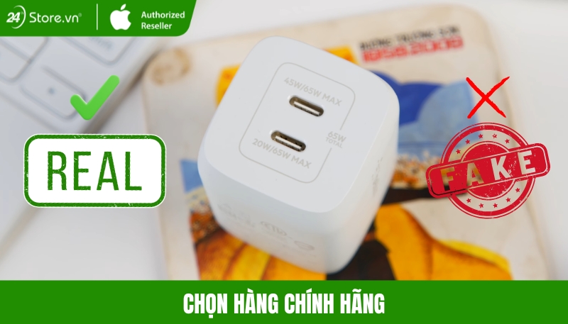 Sử dụng cáp và dậy sạc iPhone chính hãng