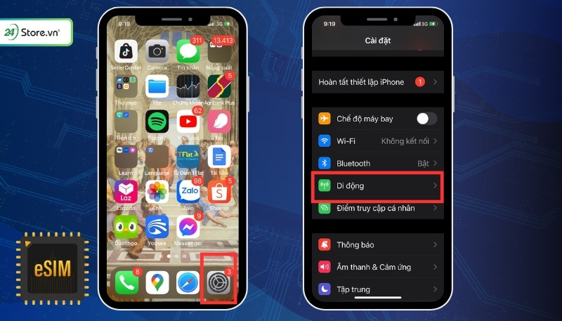 esim là gì cách cài đặt esim