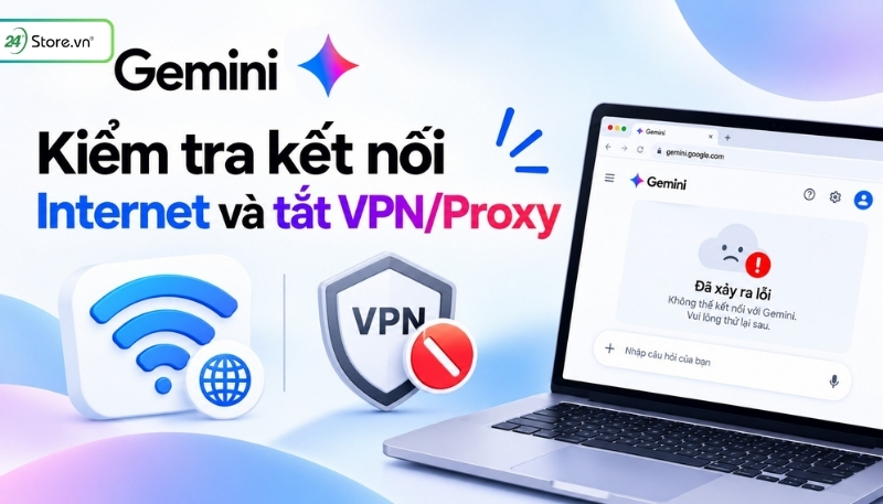 Dấu hiệu nhận biết Gemini bị lỗi