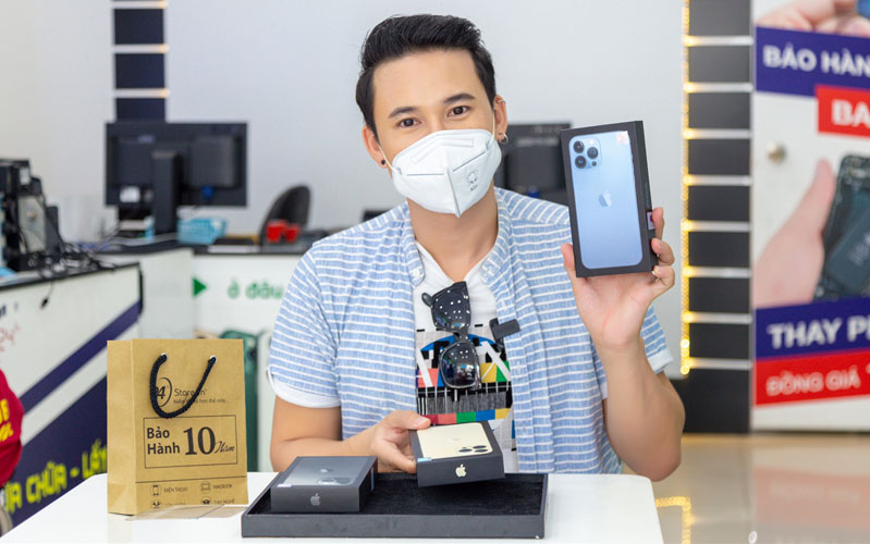 iphone 13 pro max 1 ha tri quang len doi dien thoai o dau
