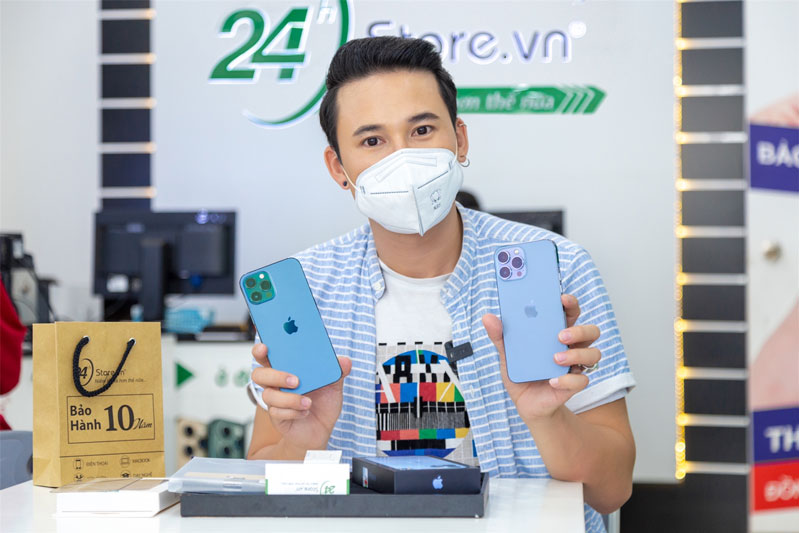 ha tri quang len doi iphone 13 o dau