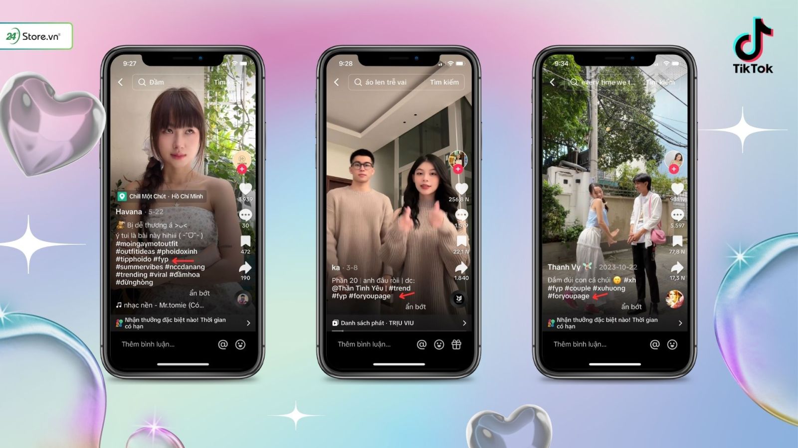 Cá nhân hóa thẻ hashtag trên TikTok